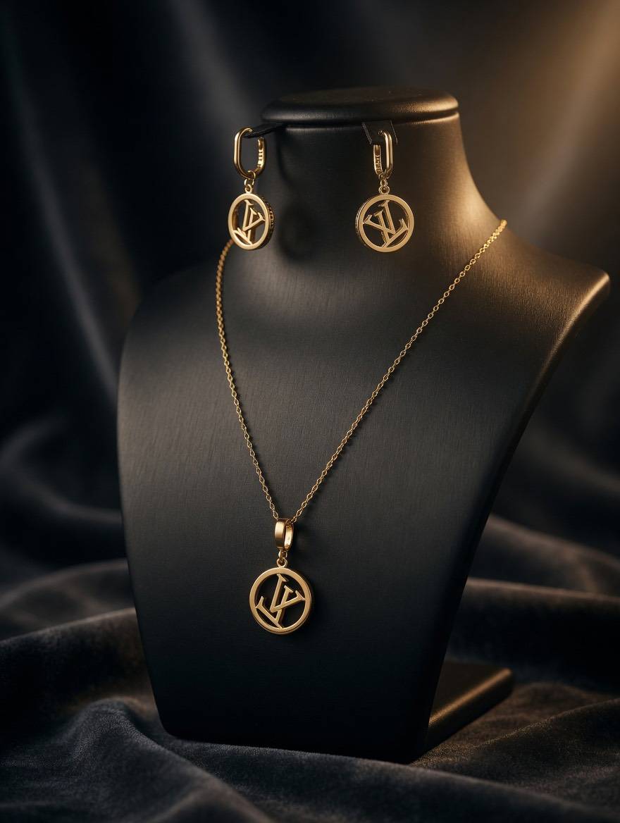 web.bale (3) نیم ست Louis Vuitton(بدون زنجیر ) - تصویر 1